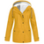 Veste imperméable doublée en polaire - vêtement d'extérieur féminin pratique