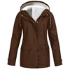 Veste imperméable doublée en polaire - vêtement d'extérieur féminin pratique
