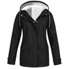 Veste imperméable doublée en polaire - vêtement d'extérieur féminin pratique