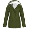 Veste imperméable doublée en polaire - vêtement d'extérieur féminin pratique