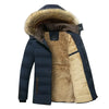 Veste parka - manteau d'hiver isolé pour femme avec doublure en fausse fourrure