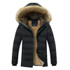 Veste parka - manteau d'hiver isolé pour femme avec doublure en fausse fourrure