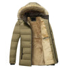 Veste parka - manteau d'hiver isolé pour femme avec doublure en fausse fourrure