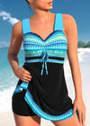 Robe de bain élégante pour femmes avec bretelles ajustables - maillot d'été flatteur